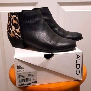 Aldo Flokarl Leather Booties